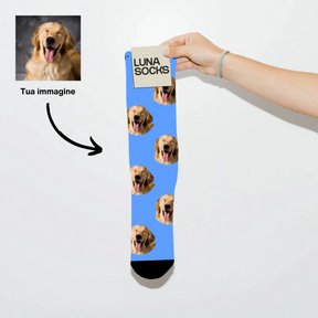 Calzini personalizzati con il tuo cane